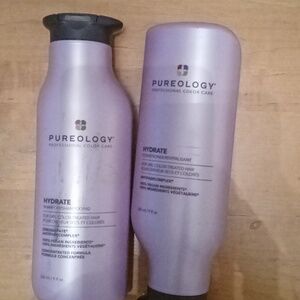 Pureology hydrate shampoo and conditioner 9 oz each